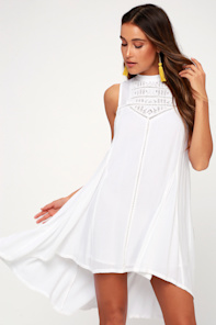 Little White Dresses|Long & Short White Dresses for Women