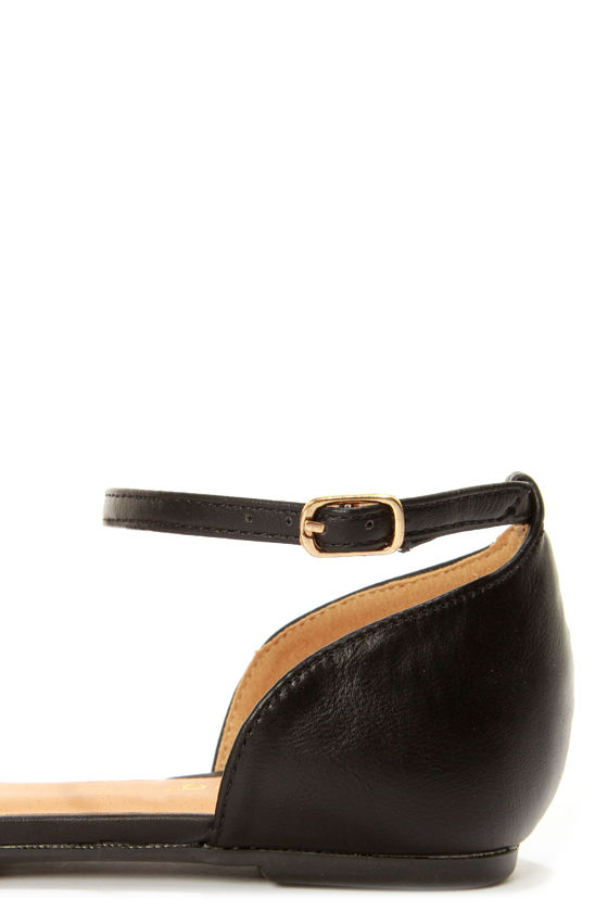 leopard print d orsay flats