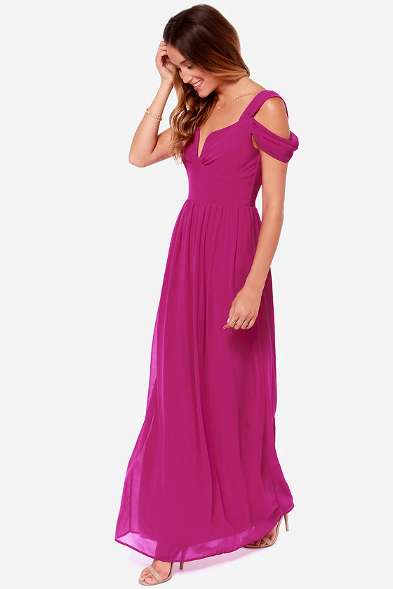 Magenta Bridesmaid Dresses 5