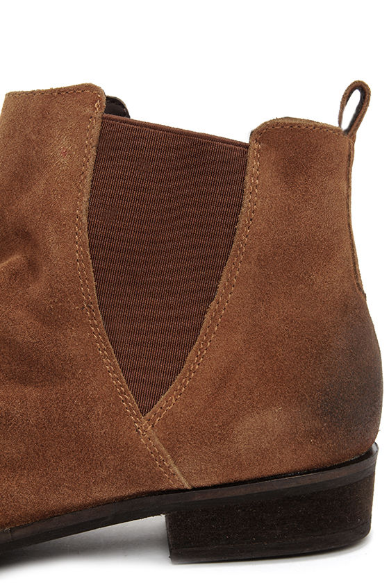 cute tan ankle boots