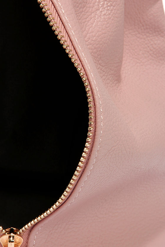 Cute Blush Purse Zipper Purse 31.00