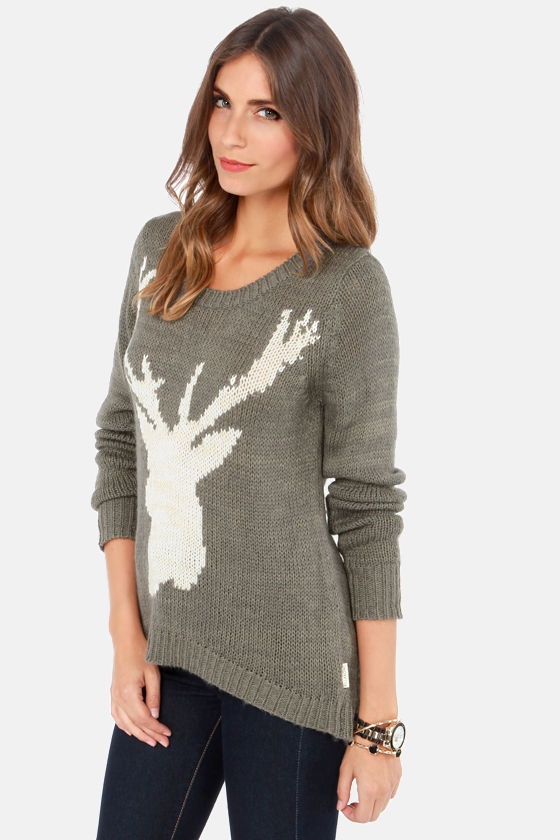 billabong grey sweater