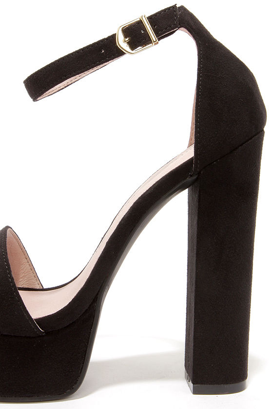 new look platform heels