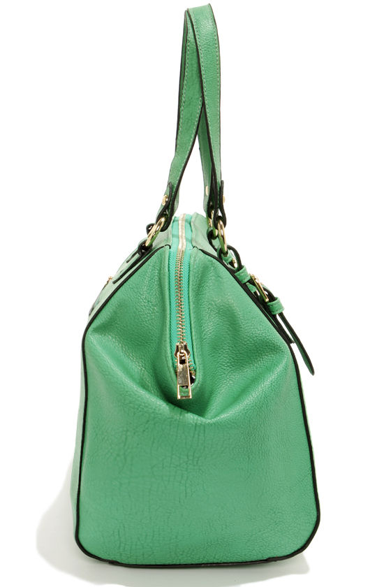 Cute Green Purse Vegan Leather Purse Green Handbag 45.00