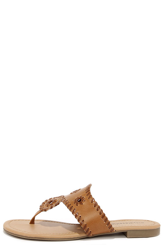 tan thong sandals