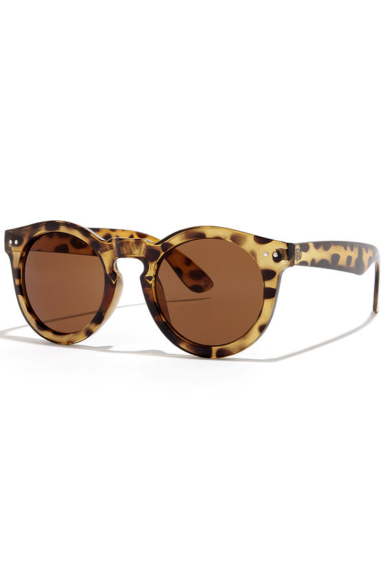 Chic Brown Sunglasses - Tortoise Sunglasses - $10.00
