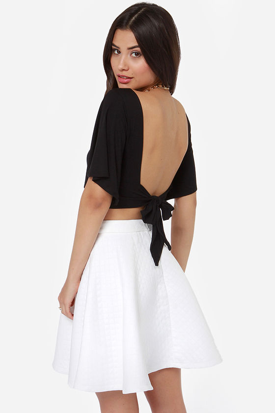 pretty little thing backless top