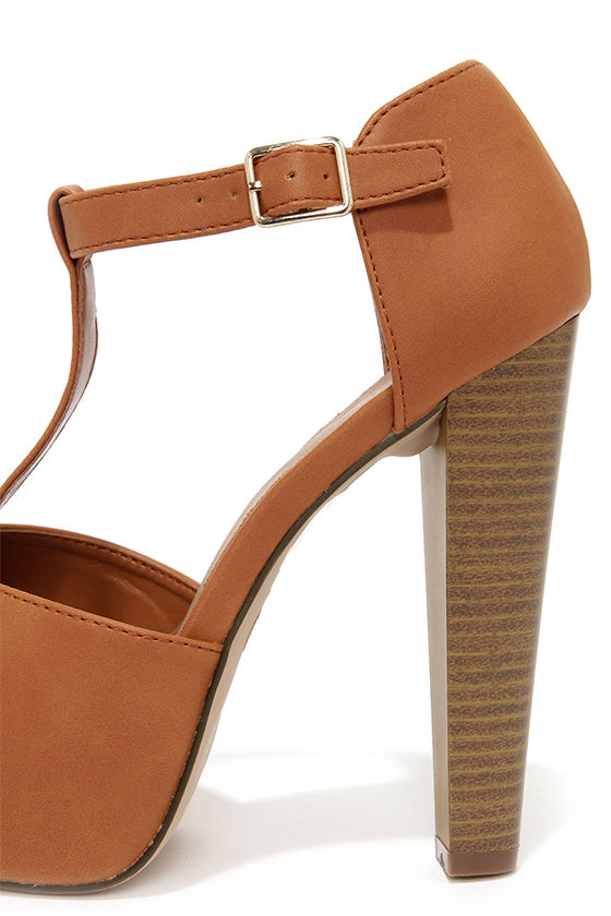 tan 2inch heels