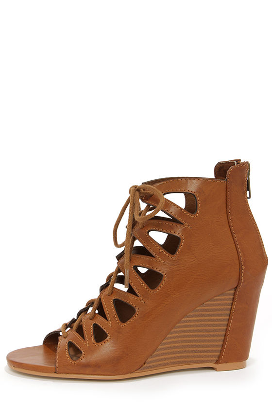 cute tan booties