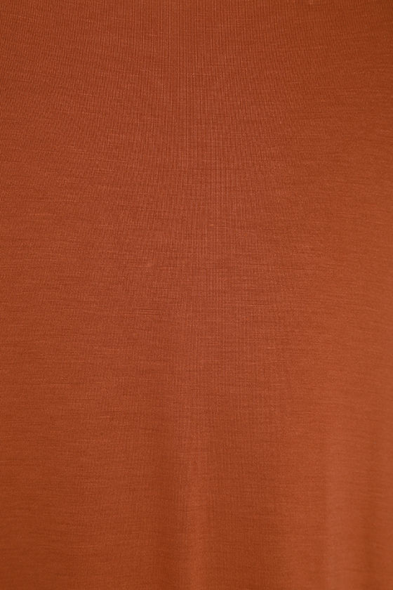 rust orange maxi