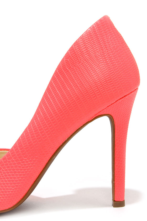 jessica simpson coral heels