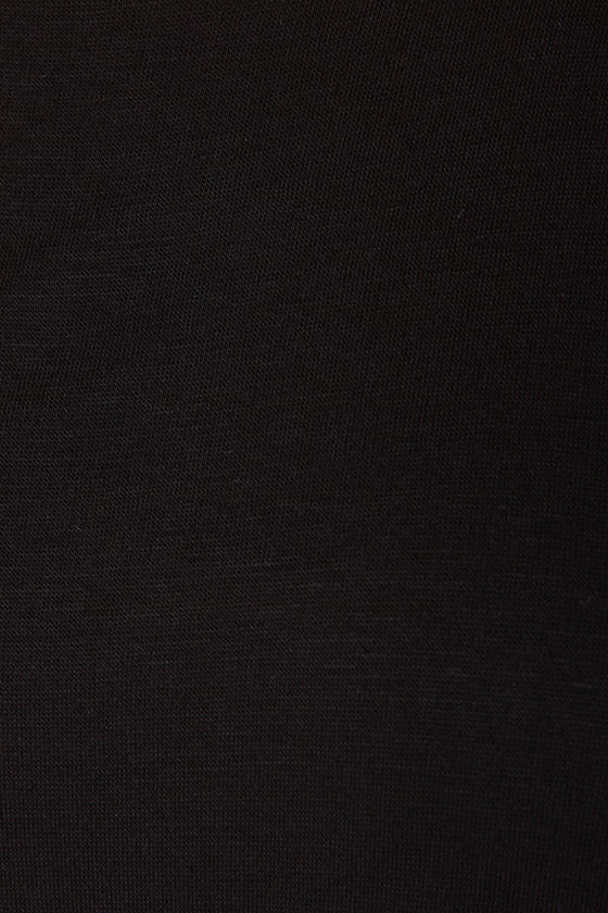Chic Black Dress - Midi Dress - Sleeveless Dress - $45.00