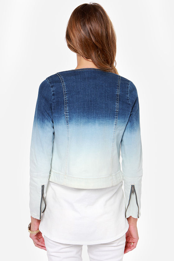 RVCA Shack Up - Denim Jacket - Ombre Jacket - $99.50
