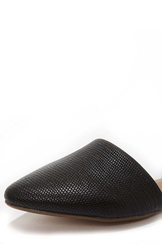 report pointed toe flats