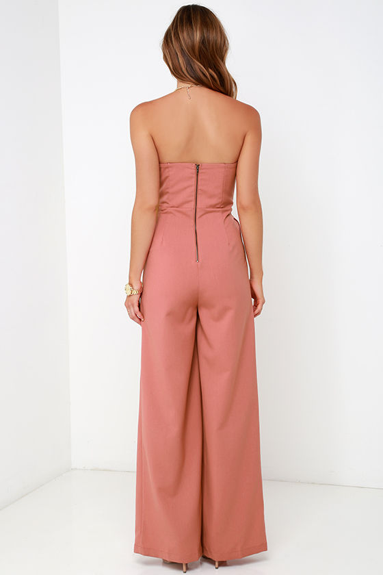 dusty blue jumpsuit
