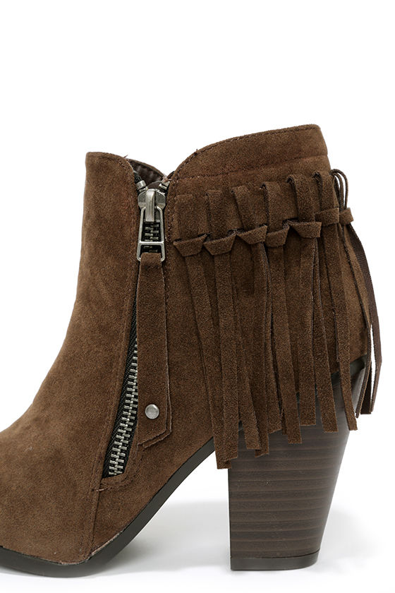 brown booties sale