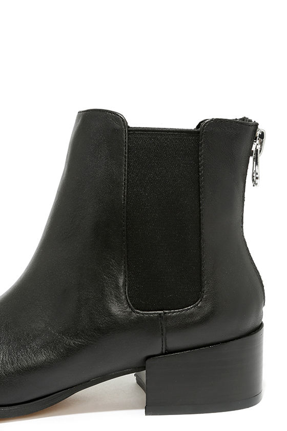 hadlee leather chelsea boot steve madden