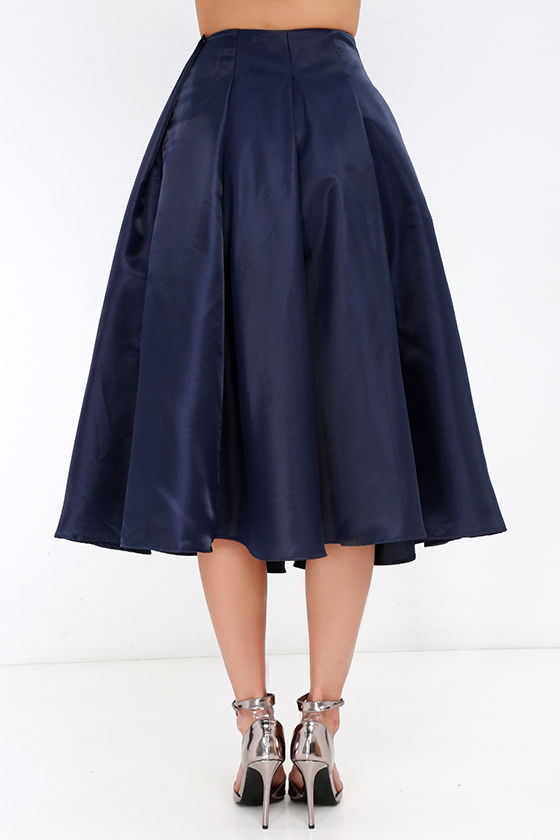 LP 26S HIGH-WAIST MIDI SKIRT 465 main image 1