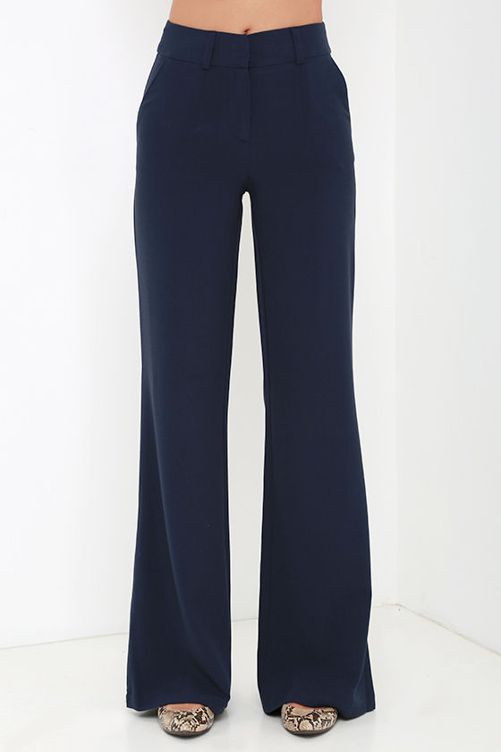 navy blue pants formal