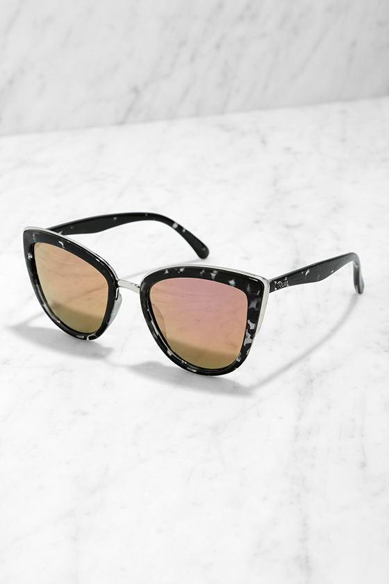 Quay My Girl Tortoise and Pink Sunglasses CatEye Sunglasses 50.00