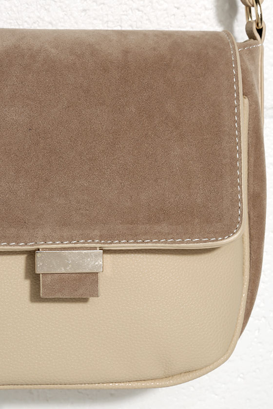 dark beige purse