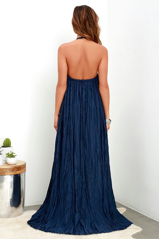 blue lace maxi