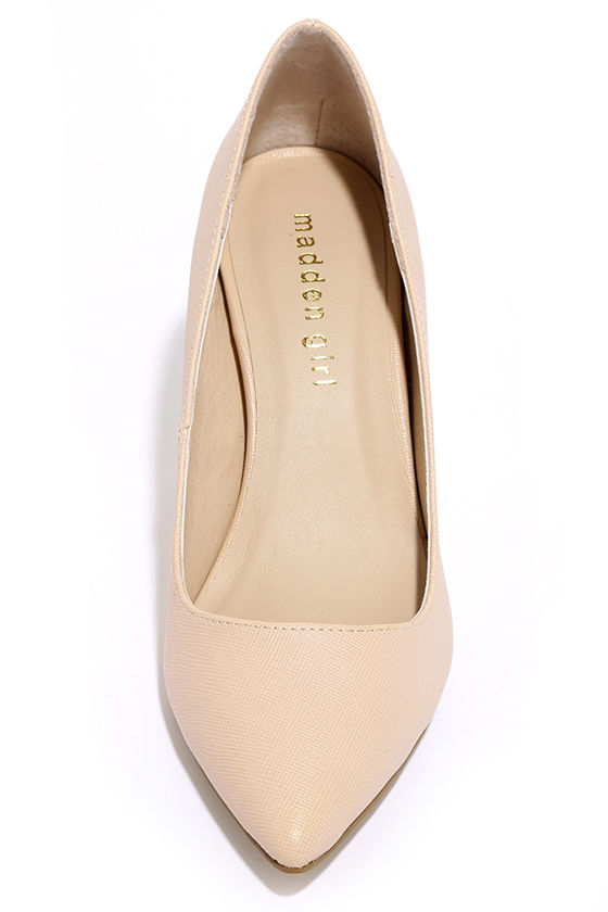 madden girl nude pumps