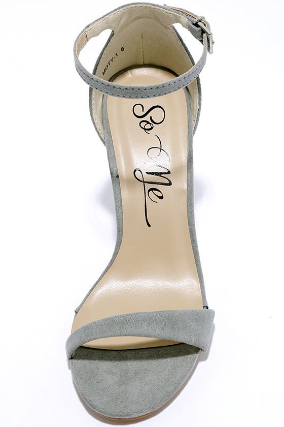 grey sequin heels