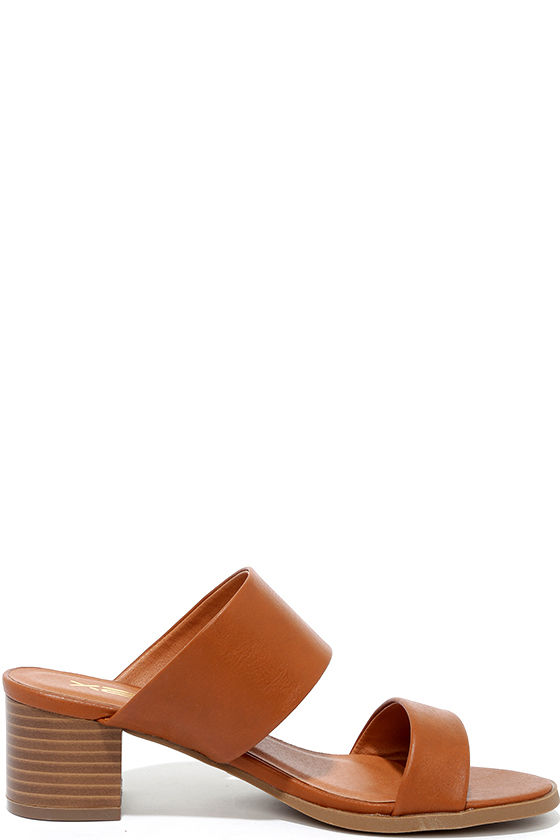 womens tan slide sandals
