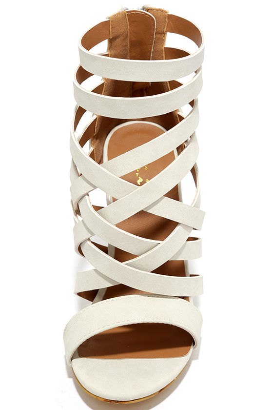 italian white espadrille wedge sandals by espadrille | notonthehighstreet.com