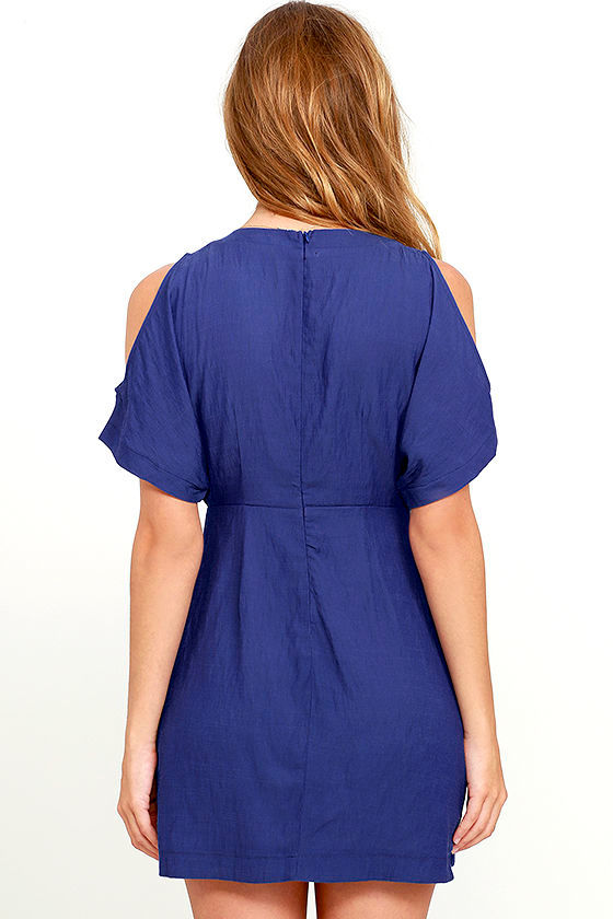 royal blue dress sheath dress short sleeve dress 49 00