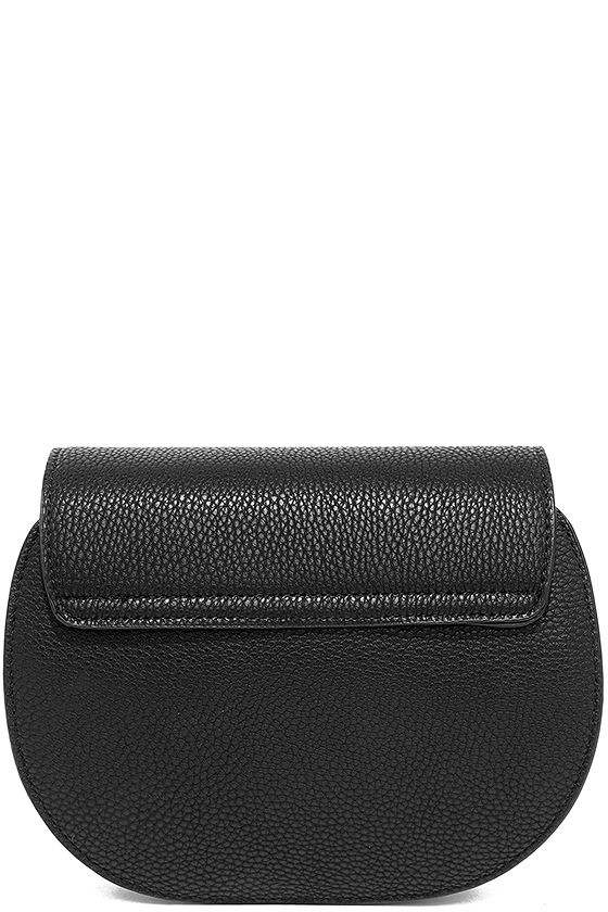 Cute Black Purse Crossbody Bag Vegan Leather Purse 31.00