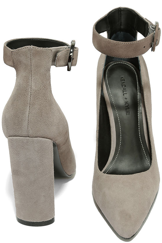 light grey heels shoes