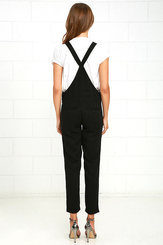 Obey Ridgefield Overalls Black Overalls 102.00