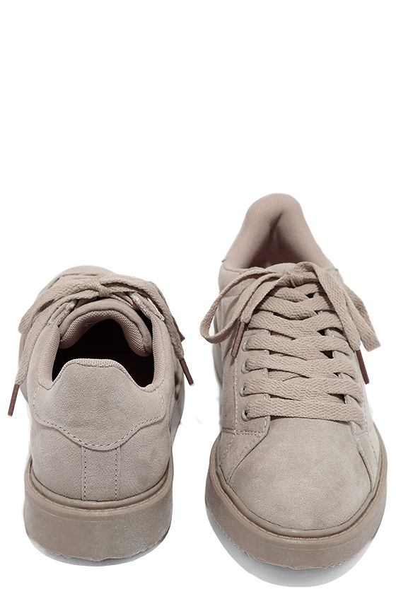 grey color sneakers