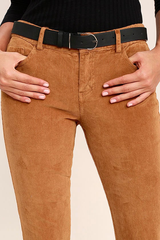 corduroy flare pants
