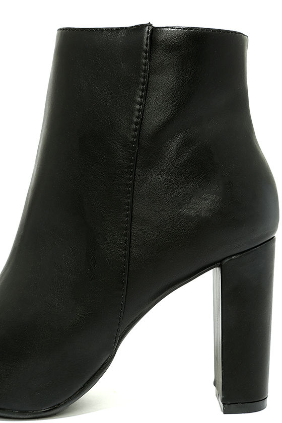 leather booties on sale