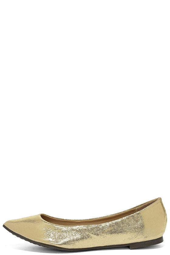 pointed flats new look