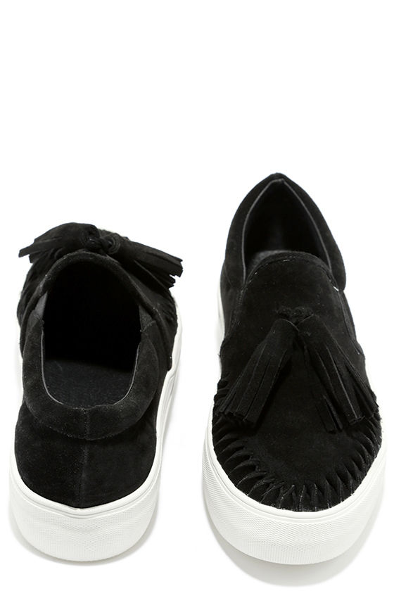j slides leather sneakers
