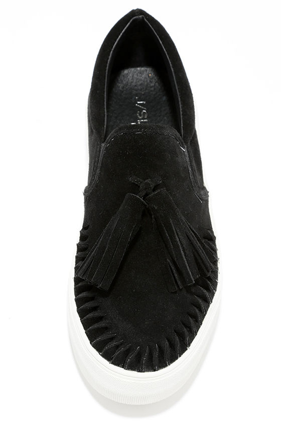j slides leather sneakers
