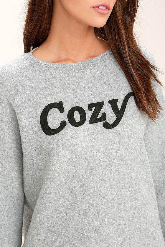 cozy but anxious sweatshirt