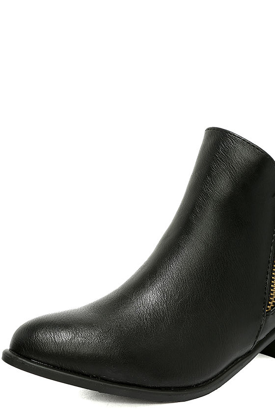 backless ankle booties