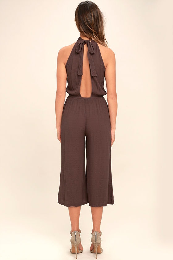 dusty blue jumpsuit