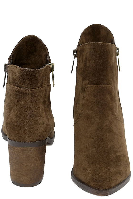 brown booties sale
