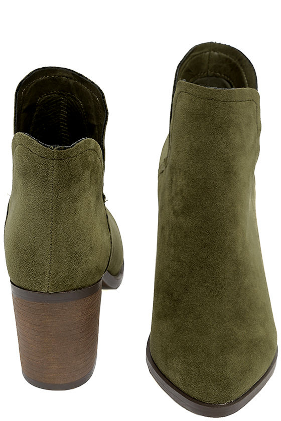 booties olive