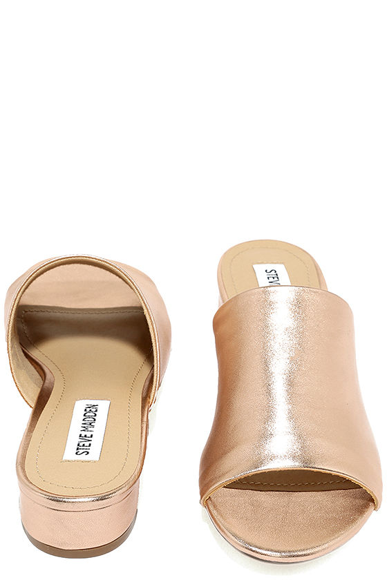 gold knot sandals