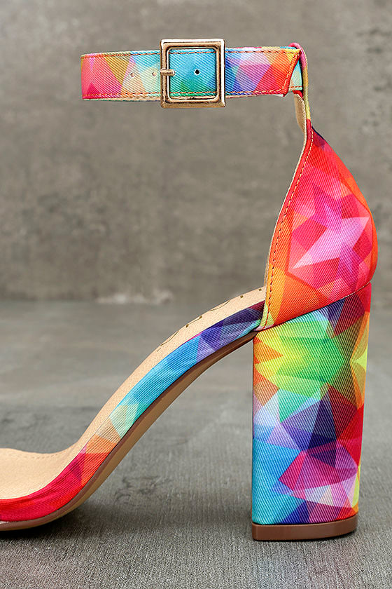 patterned heels