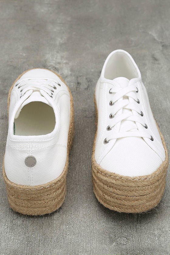 steve madden platform white sneakers