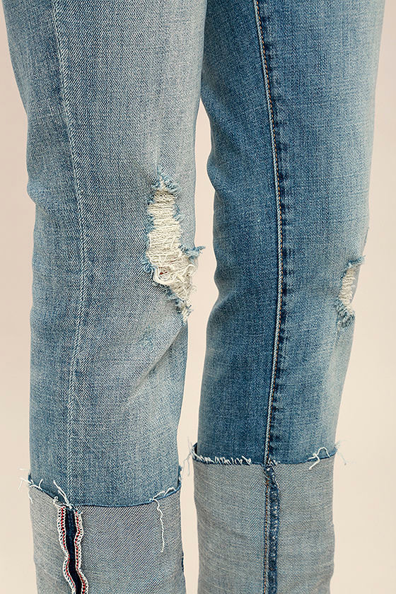 medium wash jeans