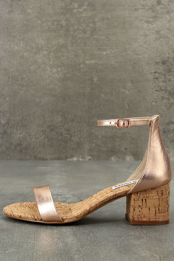 cork heels steve madden